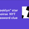 “Brooklyn” star Saoirse NYT crossword clue